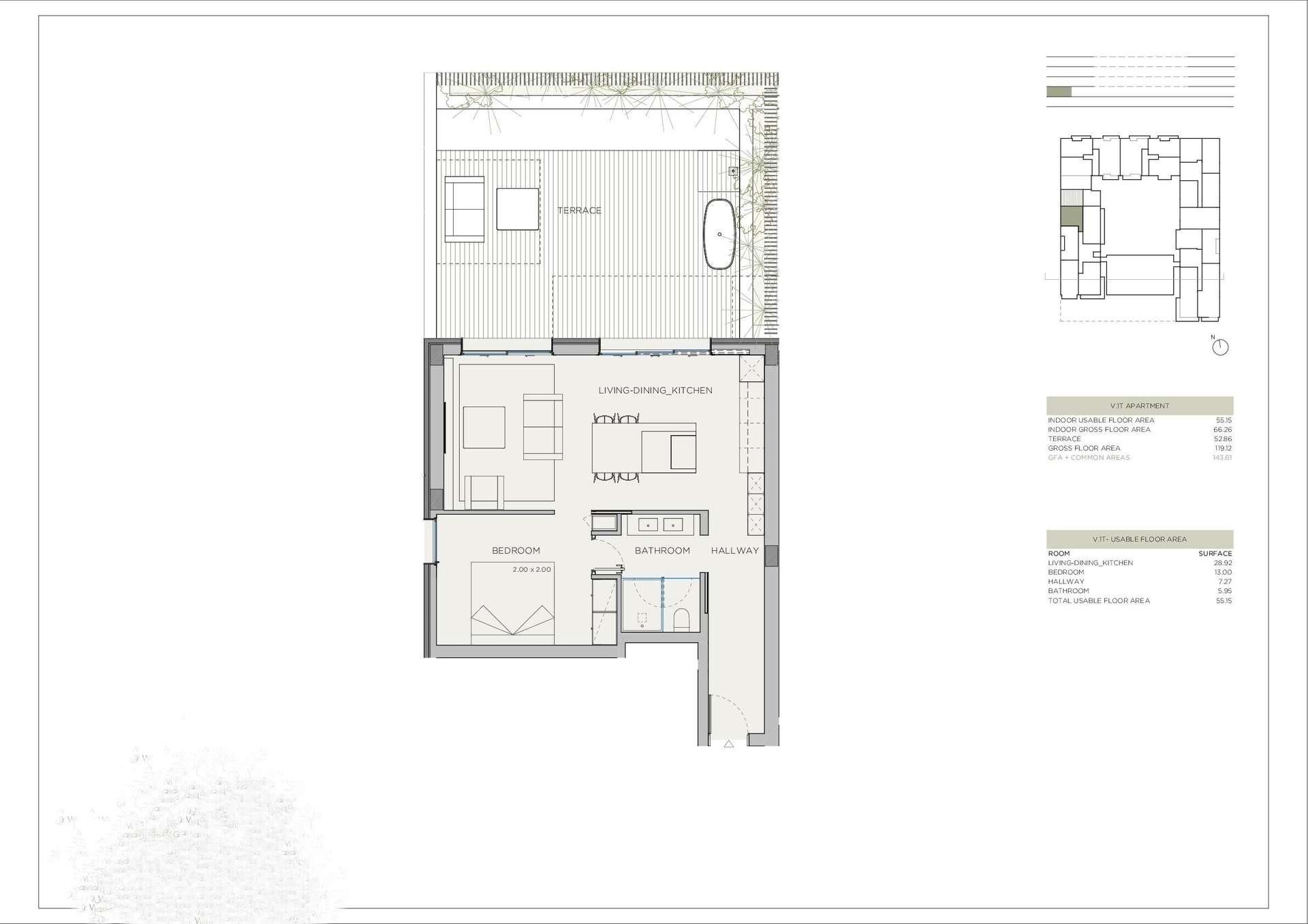 Grundriss/ plano/ floor plan