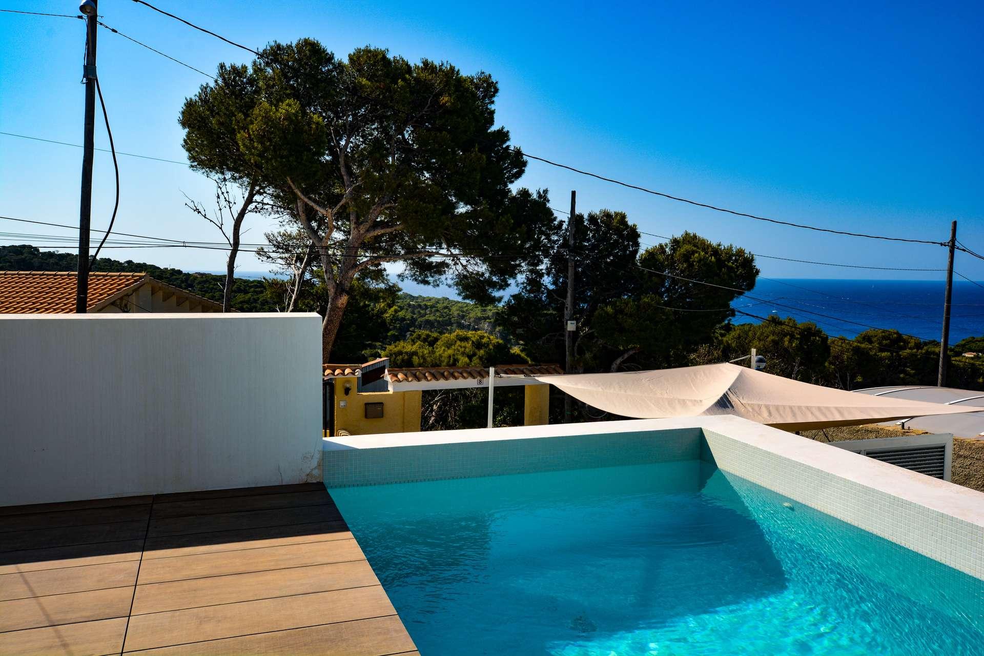 Pool mit Meerblick/piscina con vistas al mar/pool with sea view