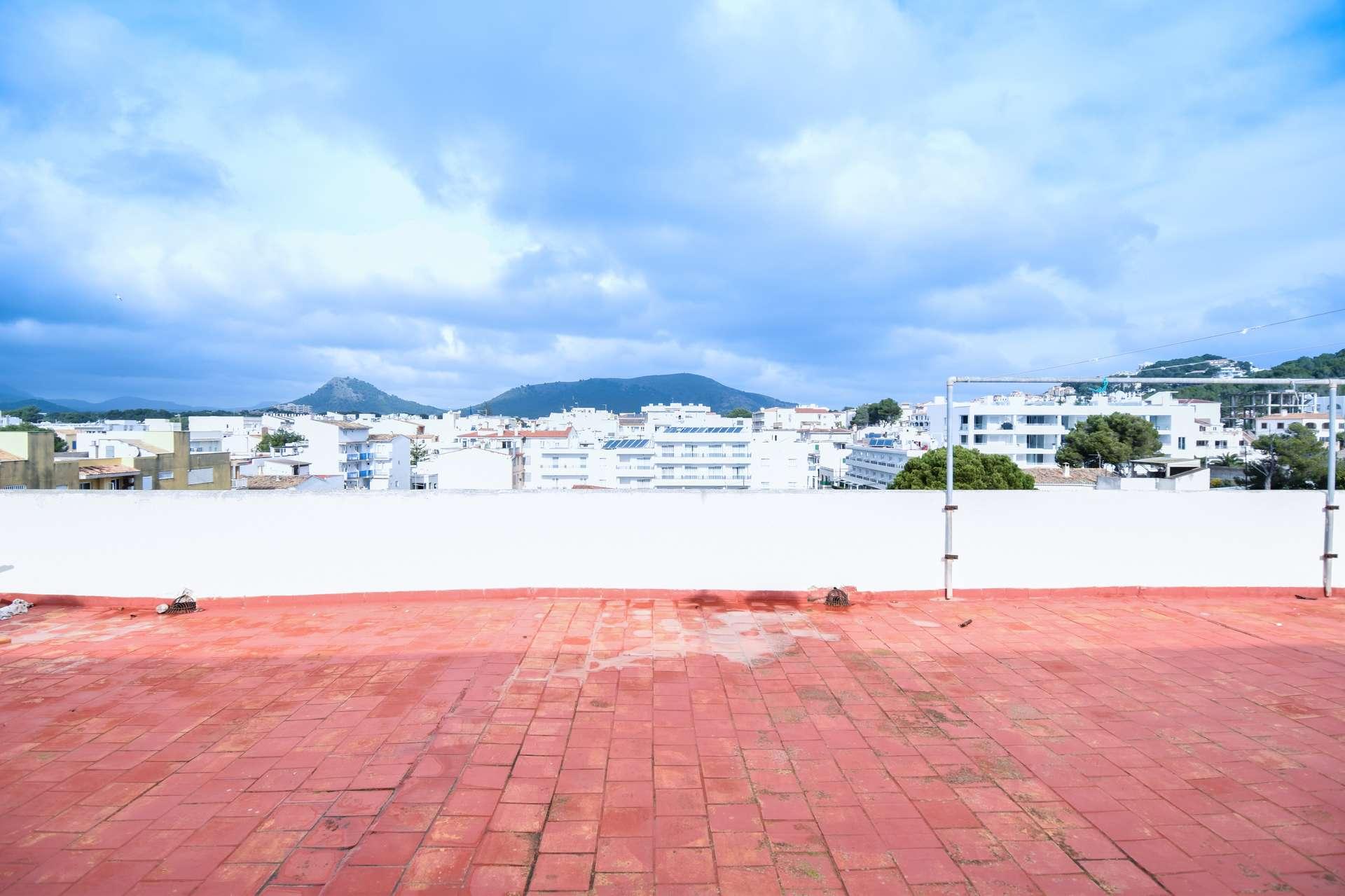 Blick von der Dachterrasse/vista desde la azotea/view from the roof terrace