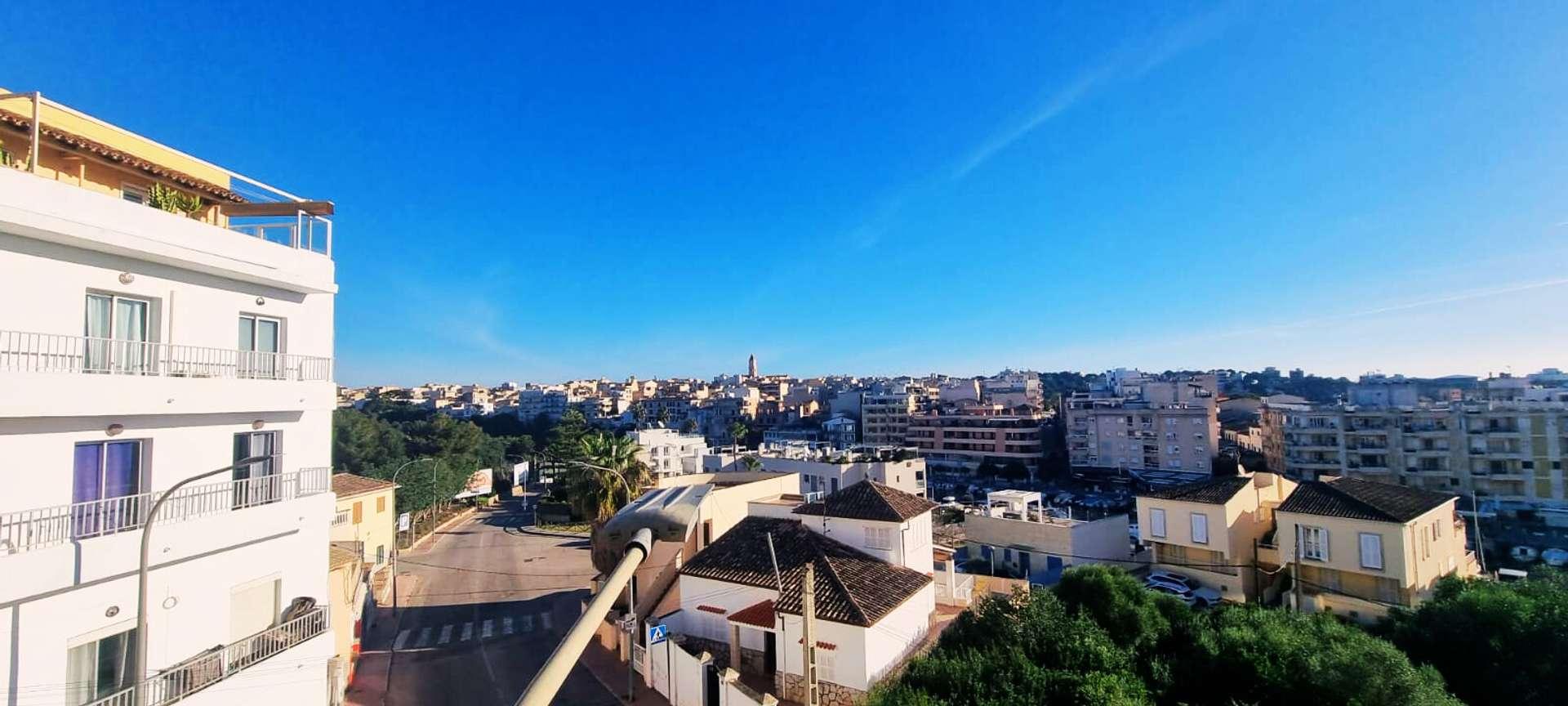 Ausblick vom Balkon