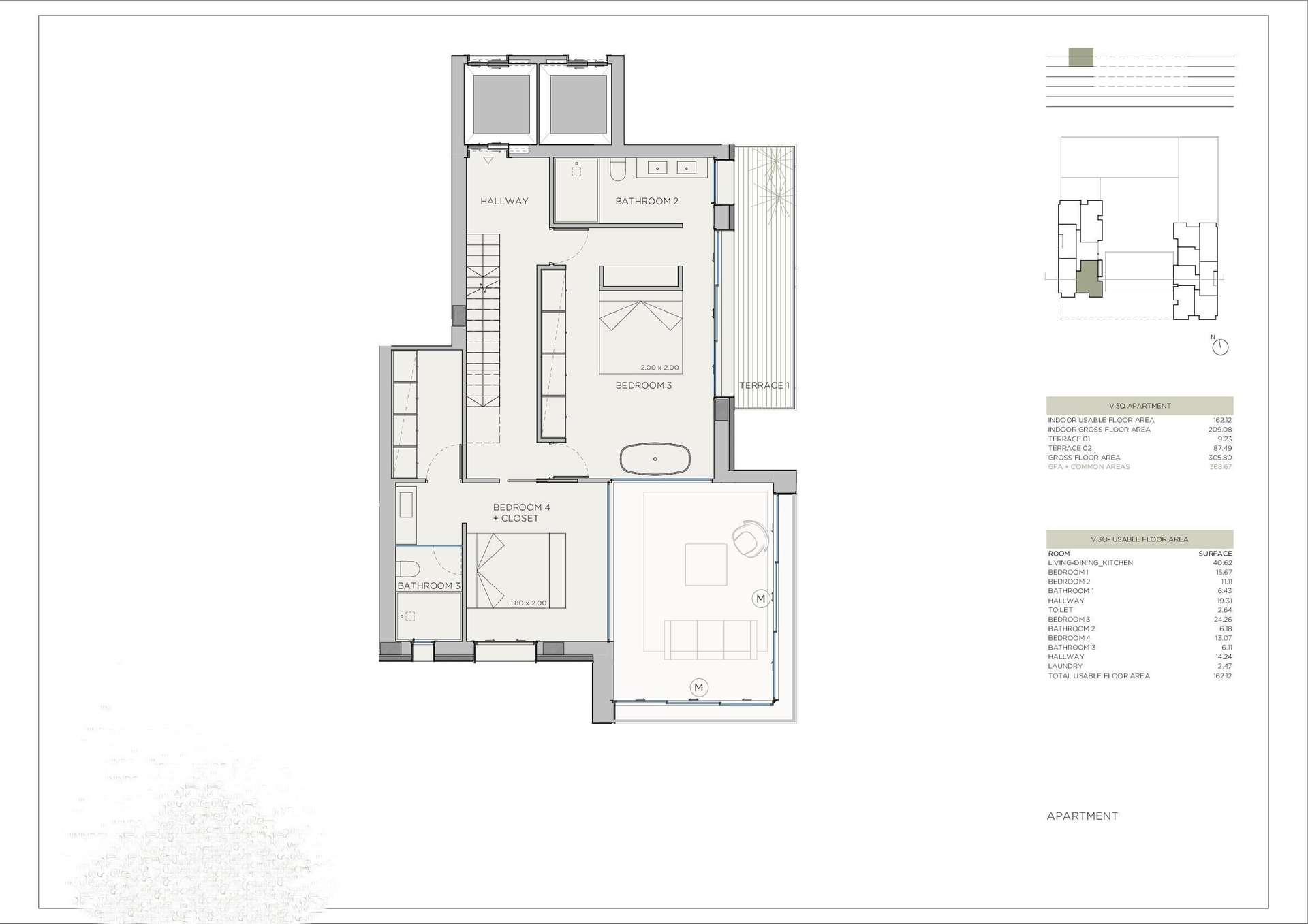 Grundriss 2/ plano 2/ floorplan 2