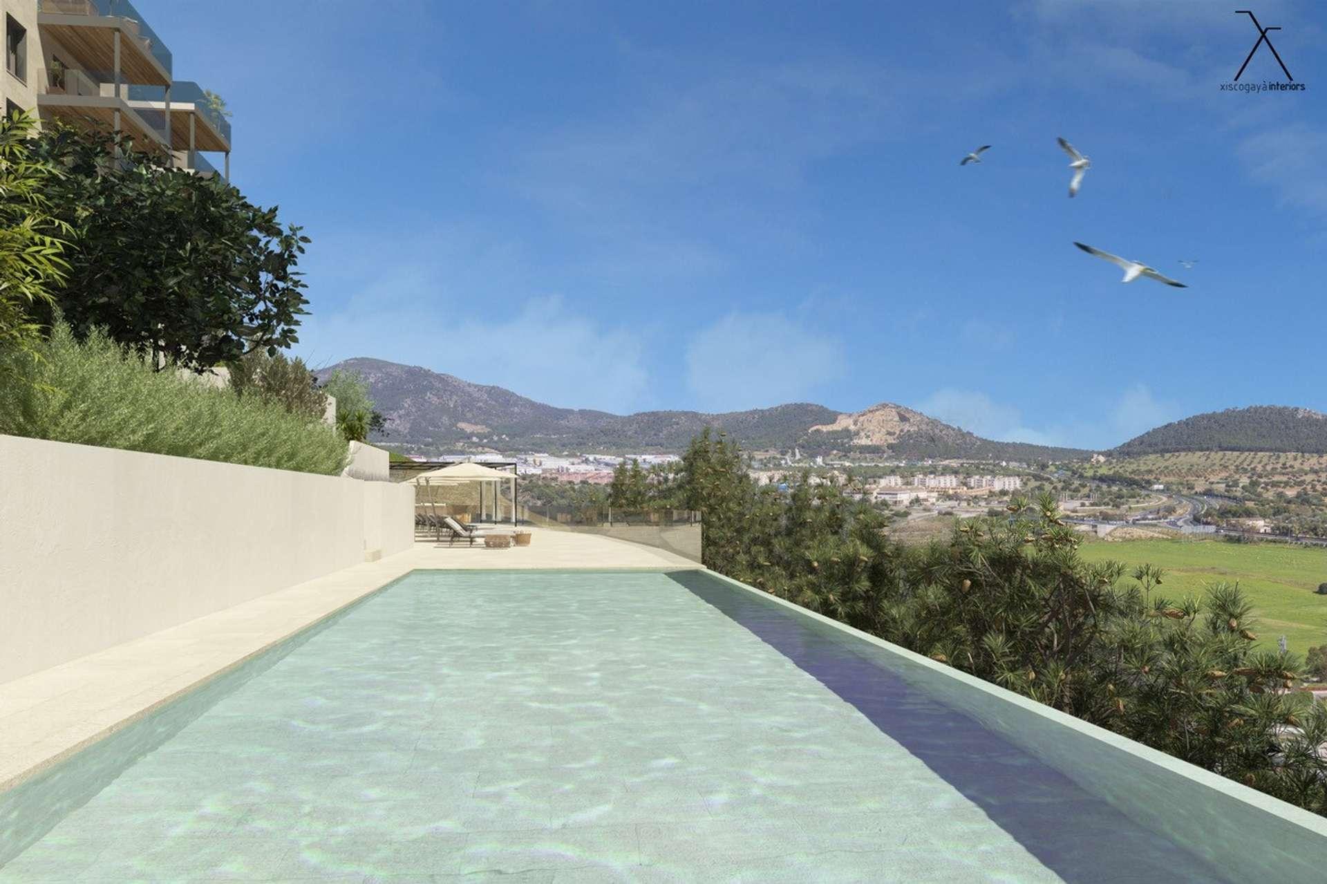 Piscina comunitaria (render)