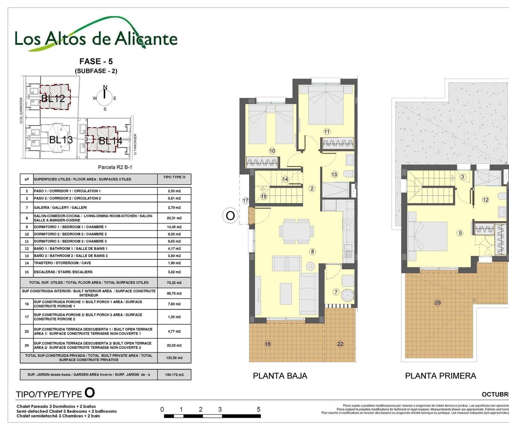 Grundriss Busot 5  II 275.000€