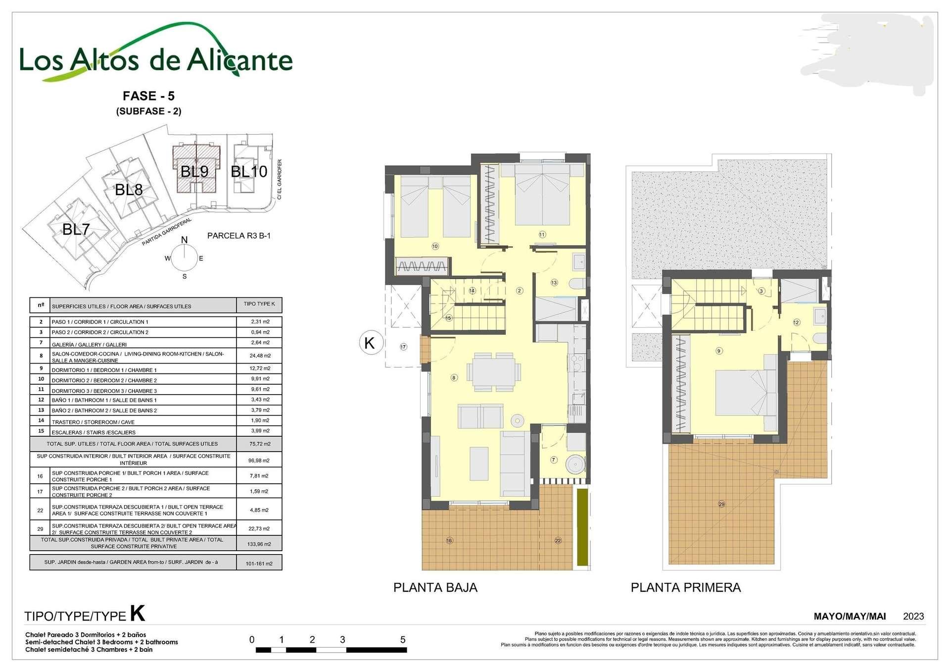 Model-K, Los Altos Block 9, Typ K, COB720006.jpgGrundriss