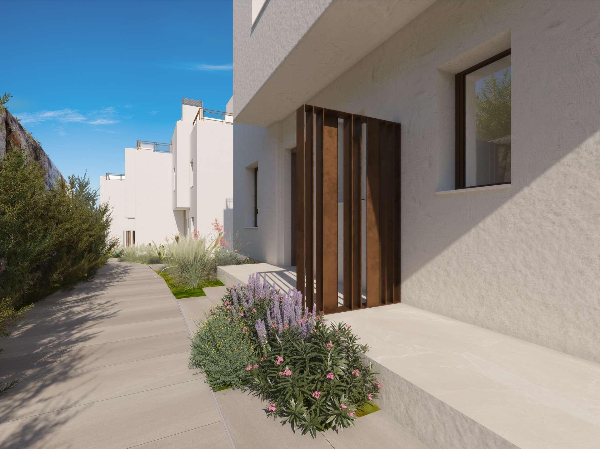 C3_Belaria-townhouses-La Cala Golf-entrance_Mar 23