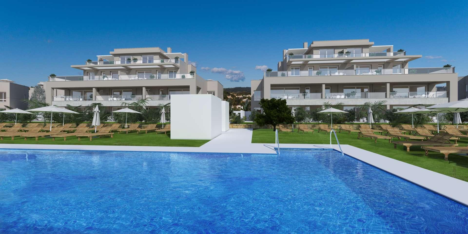 A3-Emerald Greens-apartments-San Roque-Pool