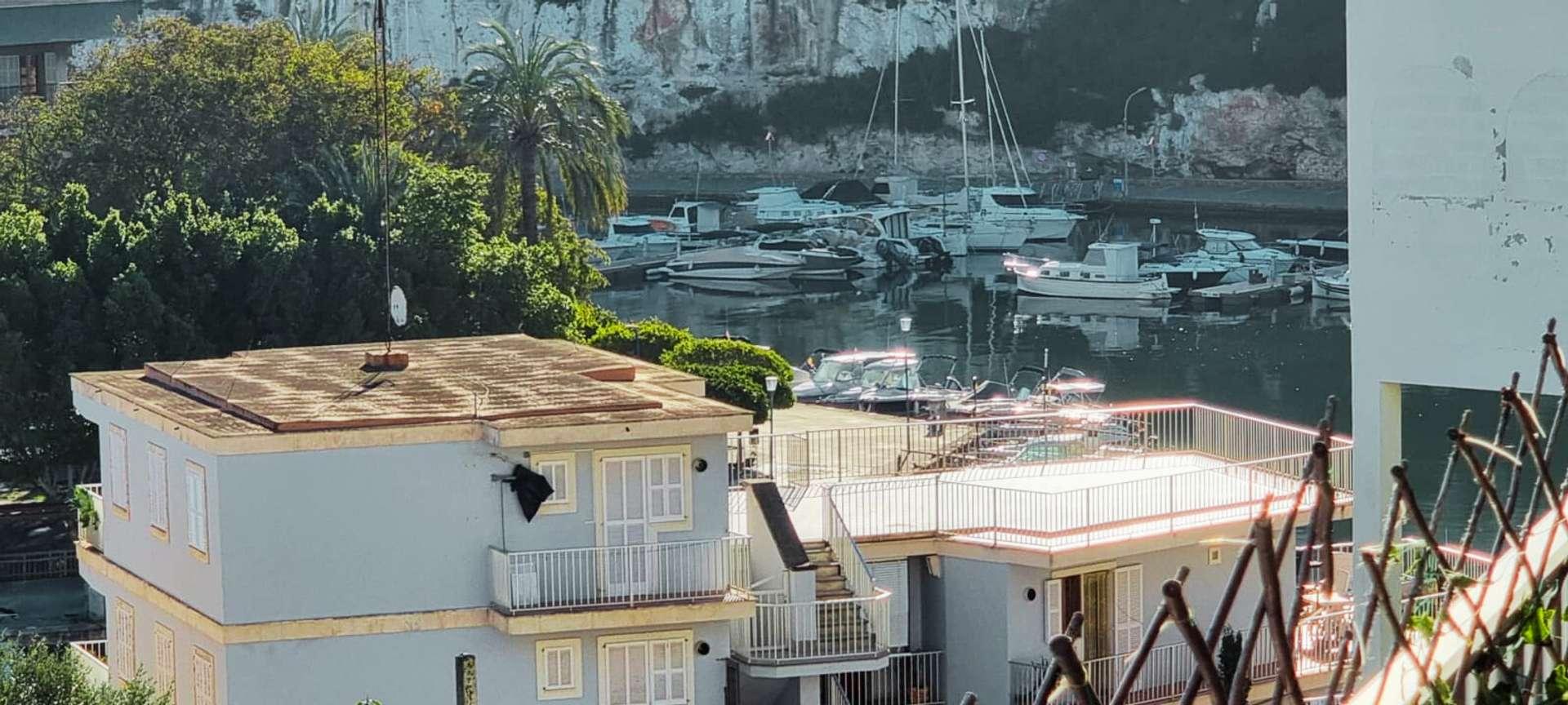 Ausblick vom Balkon