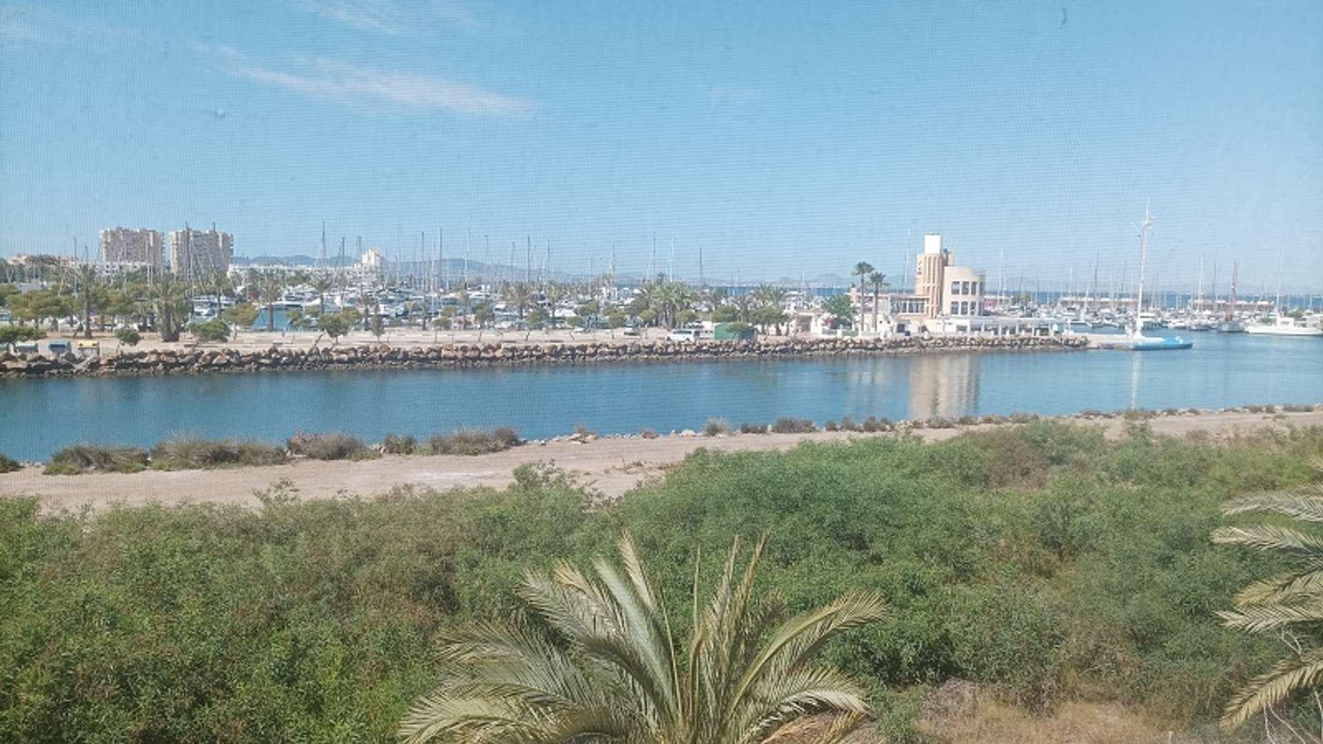 Blick auf den Hafen