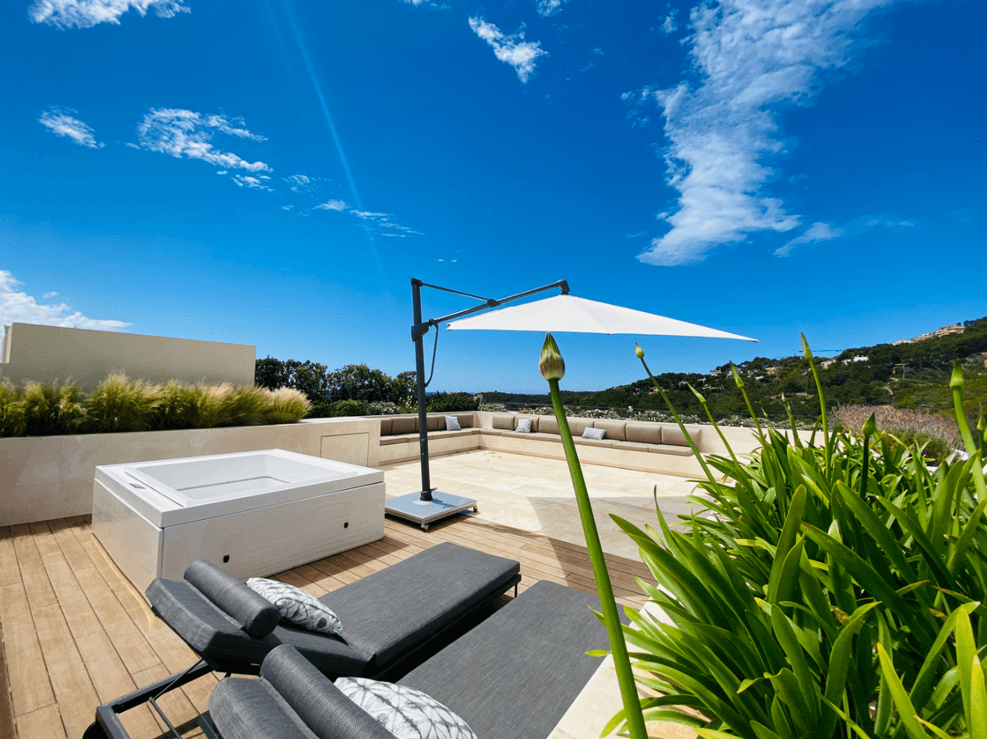 Dachterrasse / Roof terrace