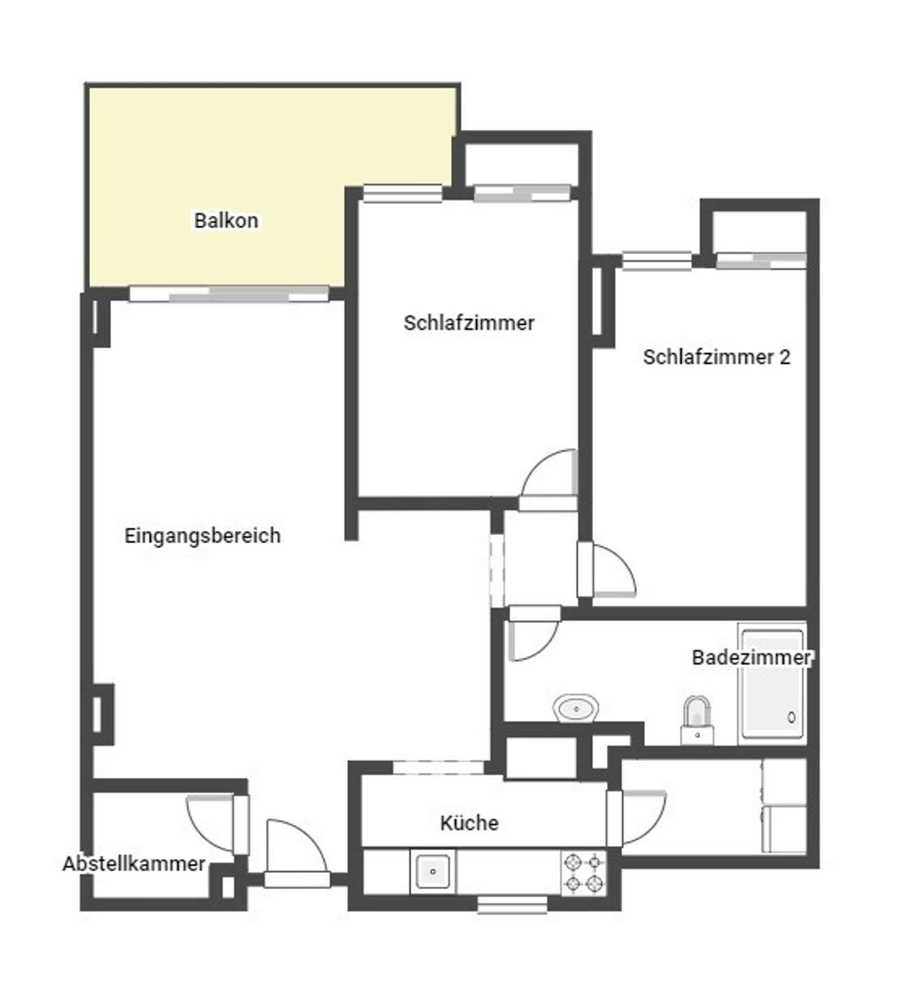  Distribución de la habitación