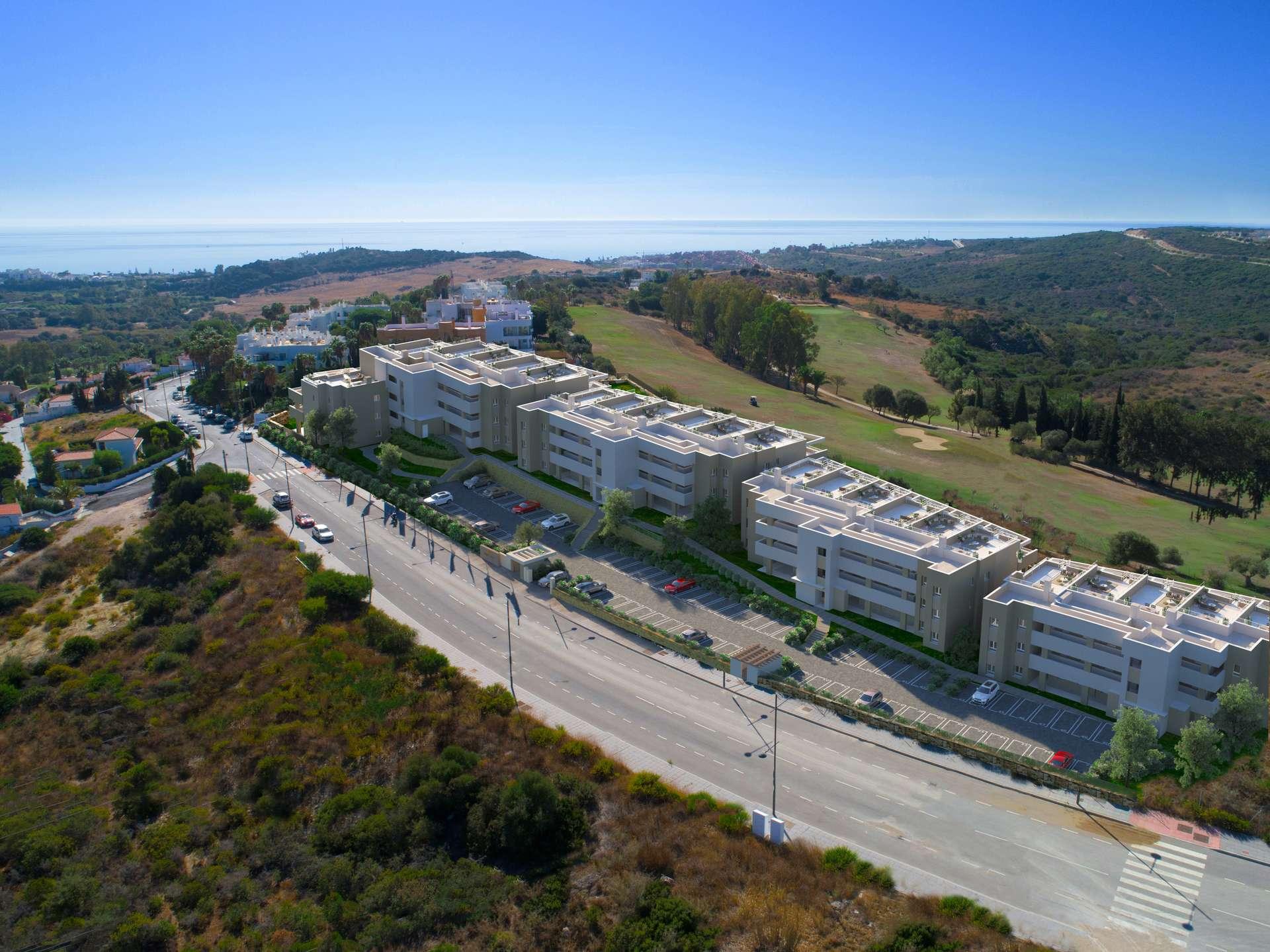 C2-Sunny Golf apartments-Estepona-aereal