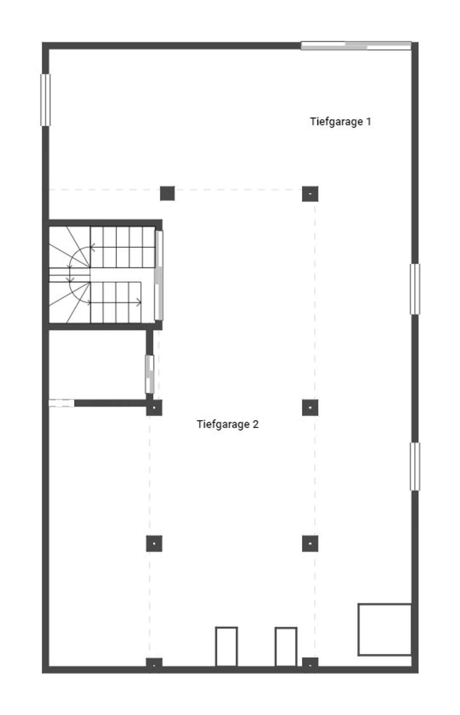 Grundriss Untergeschoss