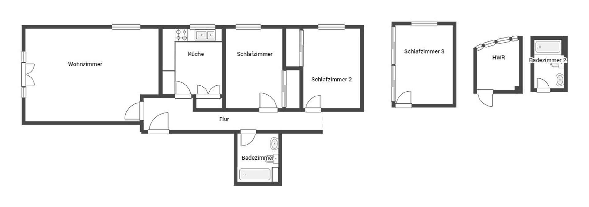 Grundriss/croquis/floor plan